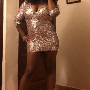 Silver Date Night Dress!!